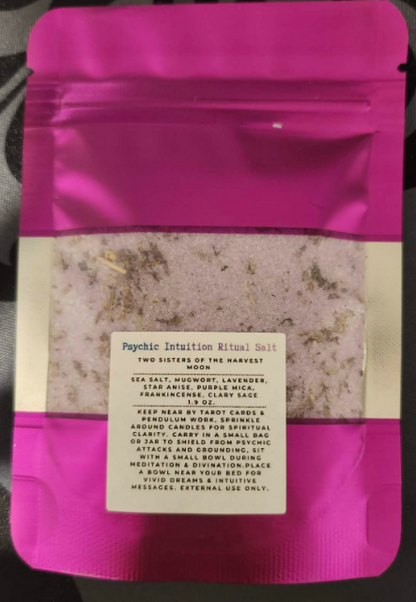 Two Sisters of the Harvest Moon Ritual Salt Collection