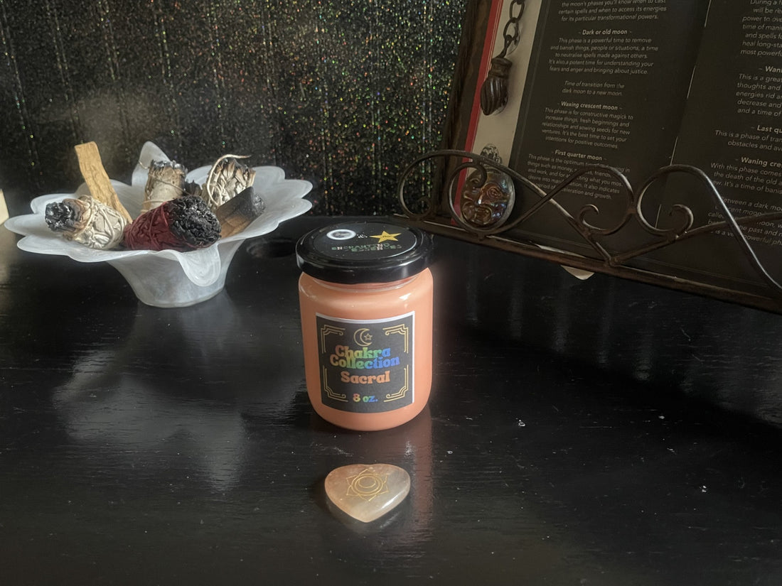 Sacral Chakra 8 oz. Candle 🧡