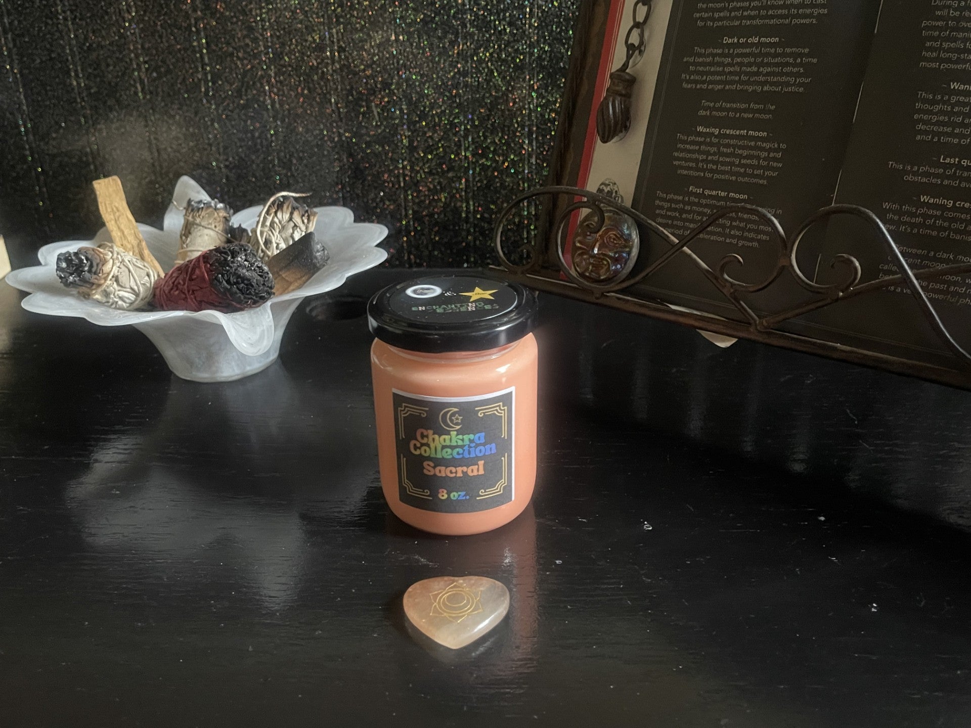 Sacral Chakra 8 oz. Candle 🧡