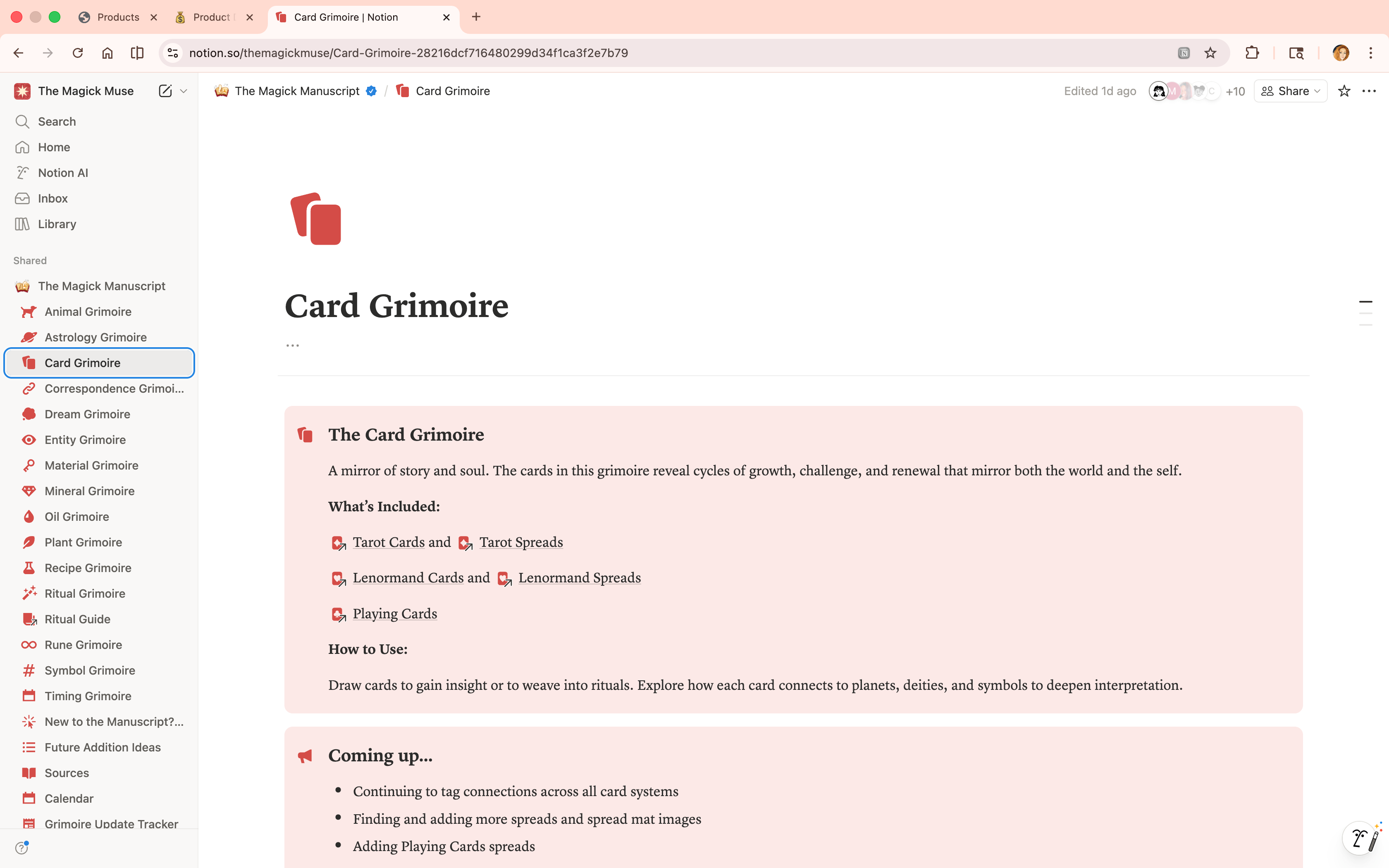 Tarot, Lenormand, &amp; Playing Card Grimoire - Lifetime Access