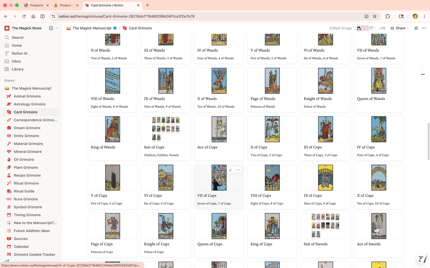 Tarot, Lenormand, &amp; Playing Card Grimoire - Lifetime Access