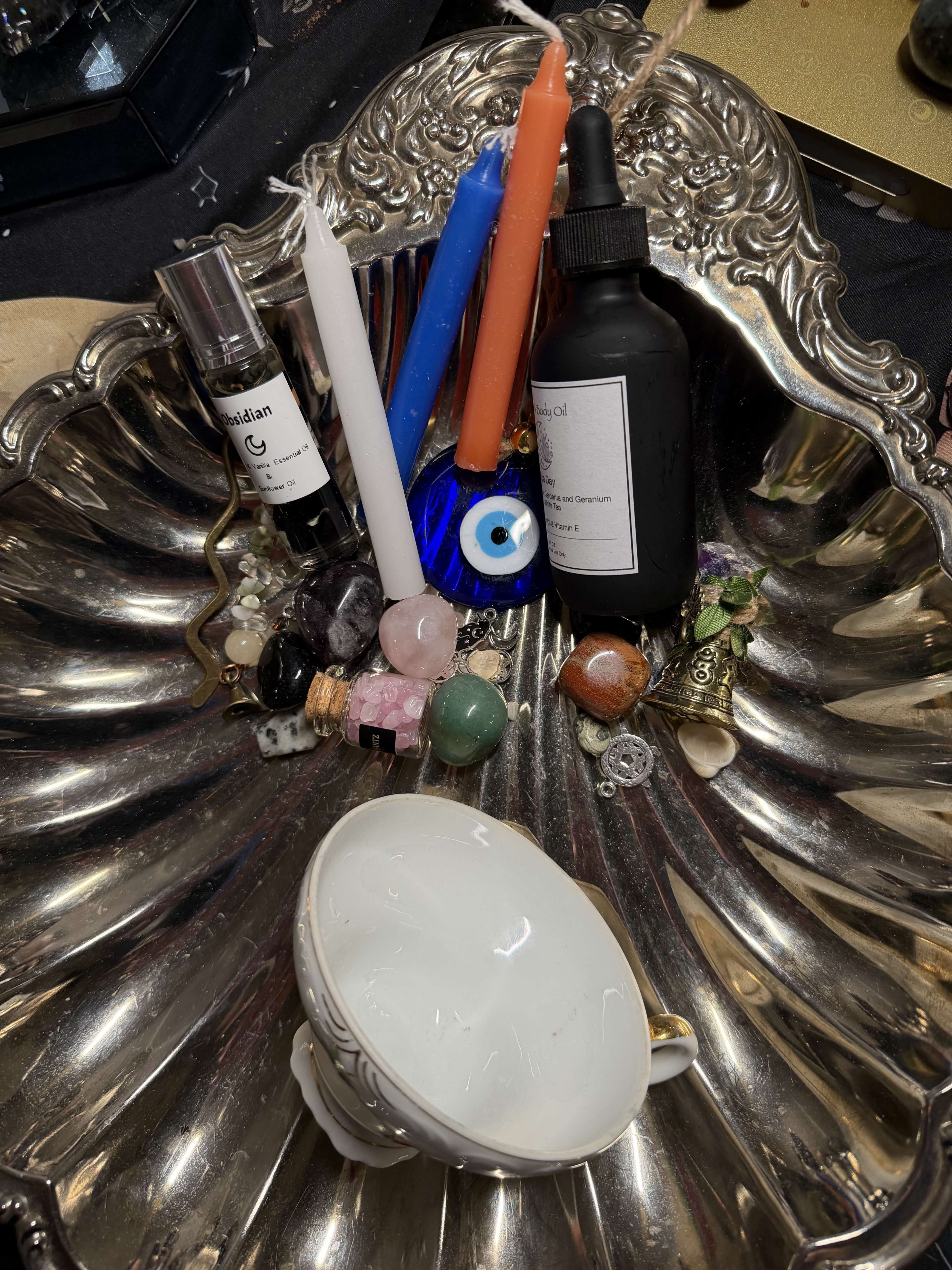 Witchcraft Confetti Scoop: Crystals, Charms, Herbs &amp; More