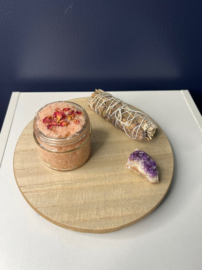 Solstice Pink Himalayan Salt Scrub
