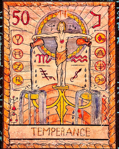 🜃 Velvet Tarot Tapestry — 11x17 inches
