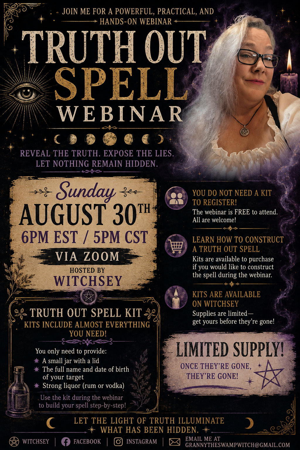 Webinar Truth Out Spell Kit