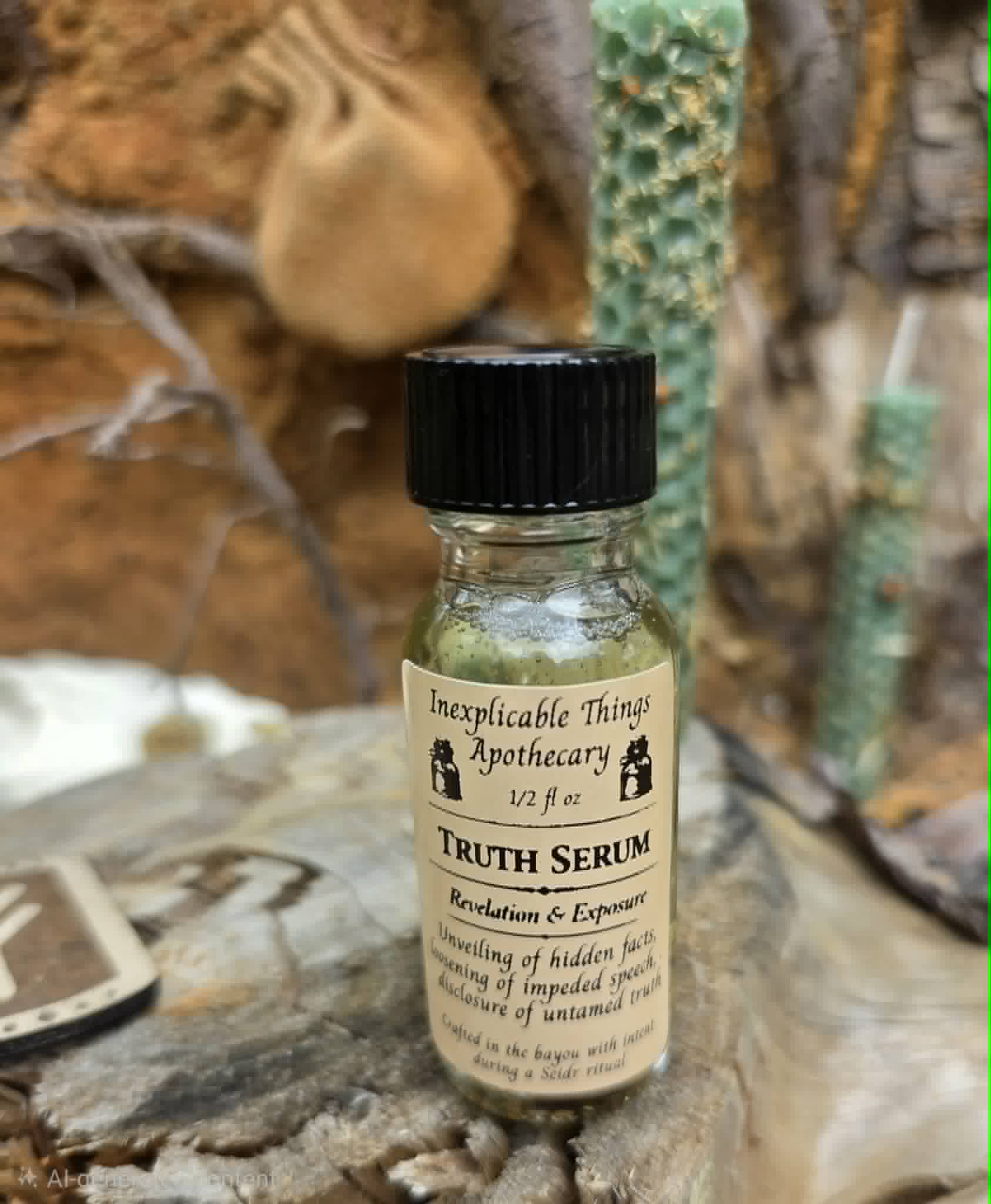🗝 TRUTH SERUM - Ritual Oil of Revealed Truth, Open Speech &amp; Unfiltered Words
