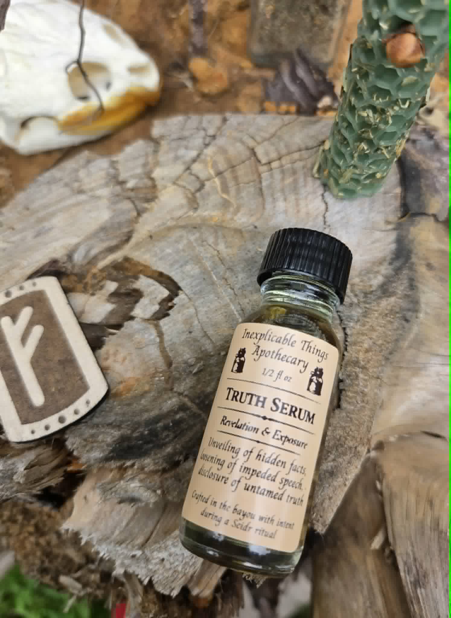 🗝 TRUTH SERUM - Ritual Oil of Revealed Truth, Open Speech &amp; Unfiltered Words
