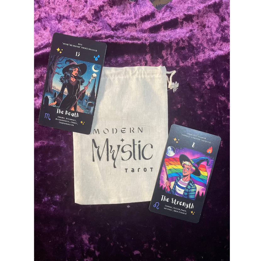 Modern Mystic Tarot Deck (For Beginners)