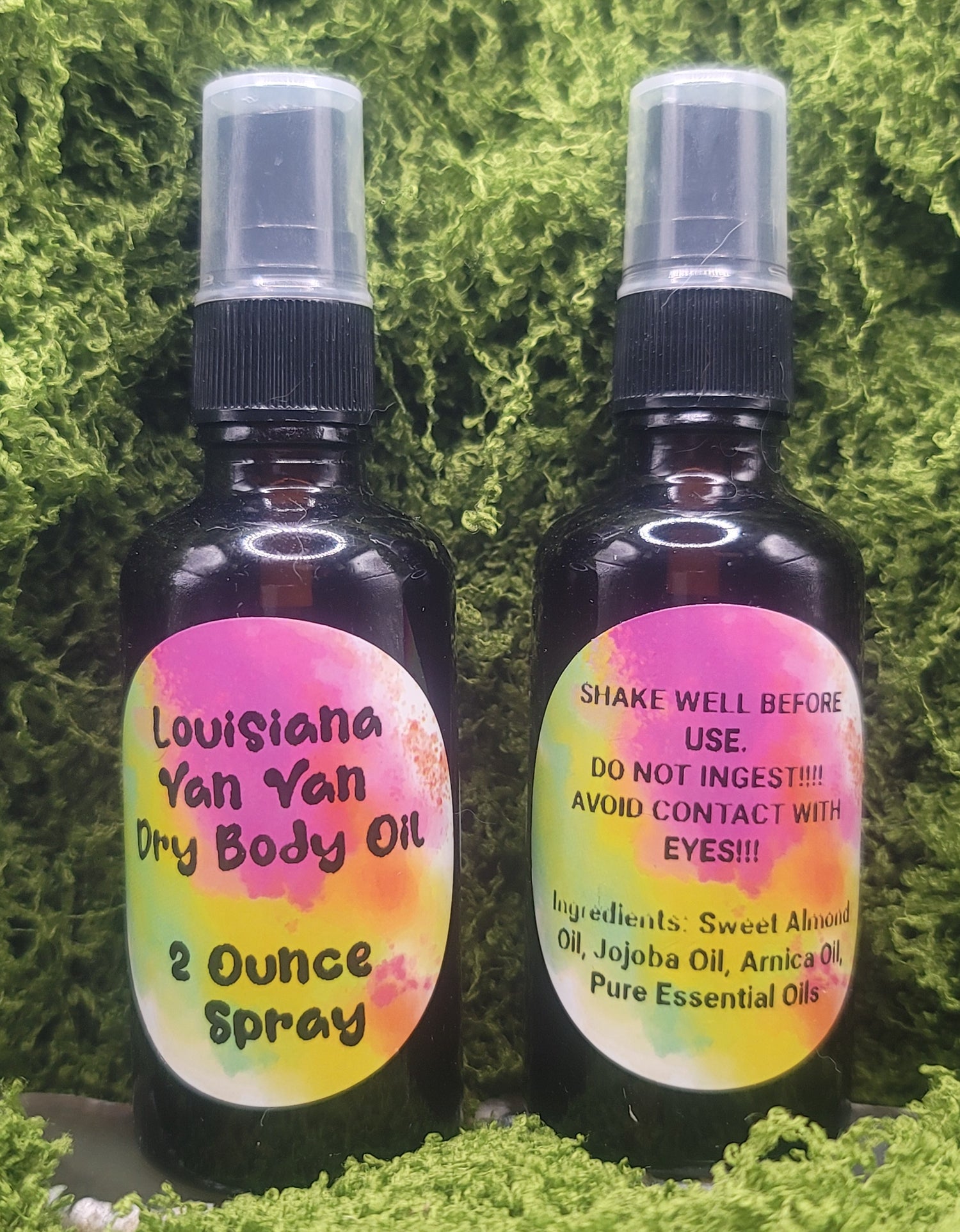 Dry Body Oil Sprays 2 oz